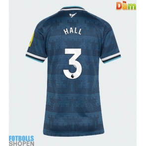 Billiga Newcastle United Lewis Hall #3 Bortatröja Dam 2026-27 Kortärmad